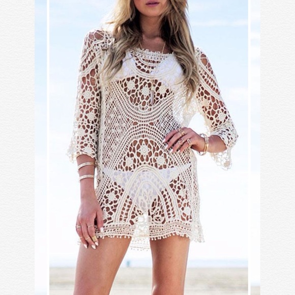 Other - Lace Hollow Cover Up